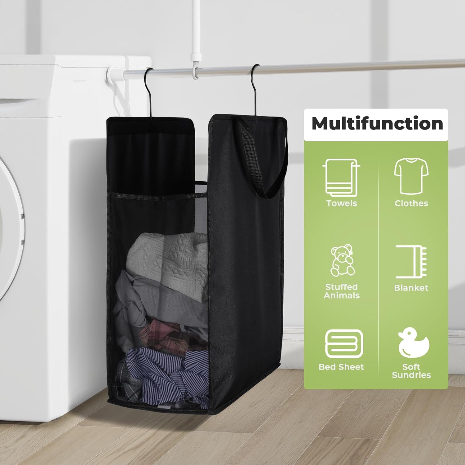 Hanging Laundry Hamper| 2-Packs