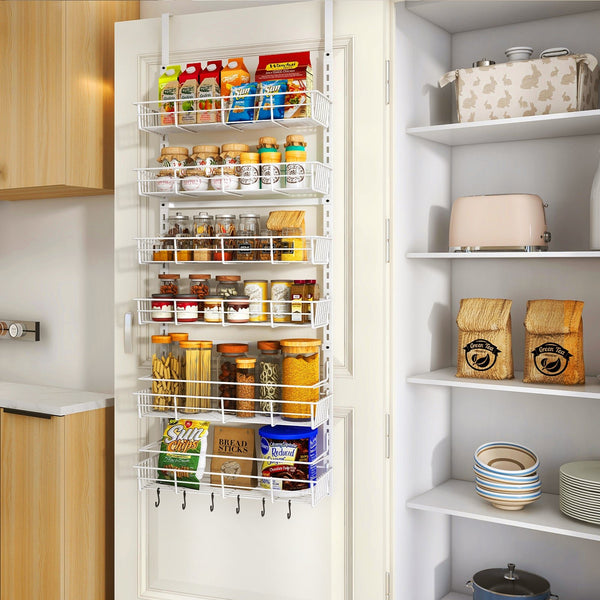 Larder door spice online rack