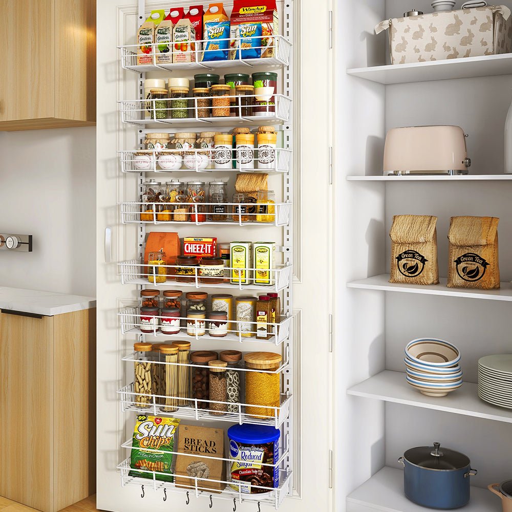  Mefirt Over The Door Pantry Organizer, Pantry Hanging